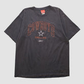 Dallas Cowboys Reebok 2000s T-shirt Black Vintage - Fanatics