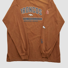 Denver Broncos NFL 2000s Long Sleeve T-shirt Clay Vintage - Fanatics