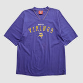 Minnesota Vikings NFL 2000s T-shirt Purple Vintage - Fanatics