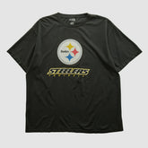 Pittsburgh Steelers NFL 2000s T-shirt Black Vintage - Fanatics