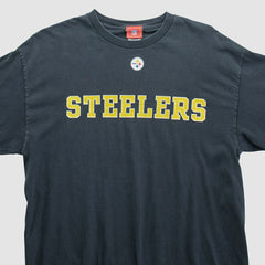 Pittsburgh Steelers NFL 2000s Long Sleeve T-shirt Black Vintage - Fanatics