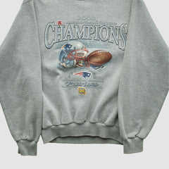 American Football Conference Jerzees 2003 Pullover Sweatshirt Dark Heather Gray Vintage - Fanatics