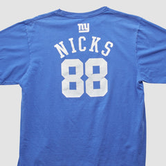 New York Giants Reebok 2000s T-shirt Blue Vintage - Fanatics