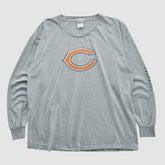 Chicago Bears NFL 2000s Long Sleeve T-shirt Heather Gray Vintage - Fanatics