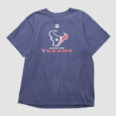 Houston Texans Reebok 2000s T-shirt Navy Vintage - Fanatics