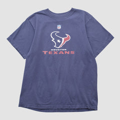 Houston Texans Reebok 2000s T-shirt Navy Vintage - Fanatics