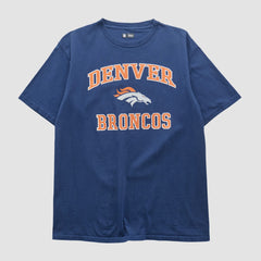 Denver Broncos NFL 2010s T-shirt Navy Vintage - Fanatics