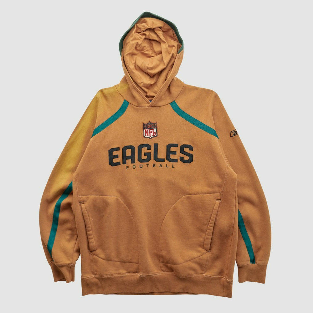 Philadelphia Eagles NFL 2000s Hooded Pullover Sweatshirt Clay Vintage - Fanatics