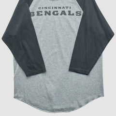 Cincinnati Bengals Reebok 2000s T-shirt Heather Gray Vintage - Fanatics
