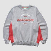 Tampa Bay Buccaneers NFL 2000s Pullover Sweatshirt Heather Gray Vintage - Fanatics