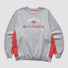 Tampa Bay Buccaneers NFL 2000s Pullover Sweatshirt Heather Gray Vintage - Fanatics