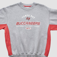 Tampa Bay Buccaneers NFL 2000s Pullover Sweatshirt Heather Gray Vintage - Fanatics