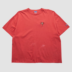 Tampa Bay Buccaneers Champion 2000s T-shirt Red Vintage - Fanatics