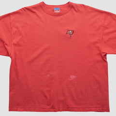 Tampa Bay Buccaneers Champion 2000s T-shirt Red Vintage - Fanatics