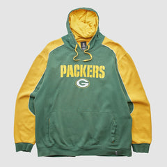 Green Bay Packers Reebok 2010s Hooded Pullover Sweatshirt Green Vintage - Fanatics