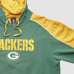 Green Bay Packers Reebok 2010s Hooded Pullover Sweatshirt Green Vintage - Fanatics