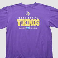Minnesota Vikings NFL 2000s T-shirt Purple Vintage - Fanatics