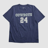Dallas Cowboys Reebok 2000s T-shirt Navy Vintage - Fanatics