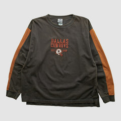 Dallas Cowboys Cowboys Authentic Apparel 2010s Long Sleeve T-shirt Black Vintage - Fanatics