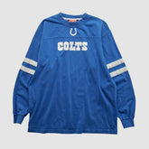 Indianapolis Colts NFL 2000s Long Sleeve T-shirt Blue Vintage - Fanatics