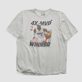 Adidas - Lebron James 2010s T-shirt - White Vintage