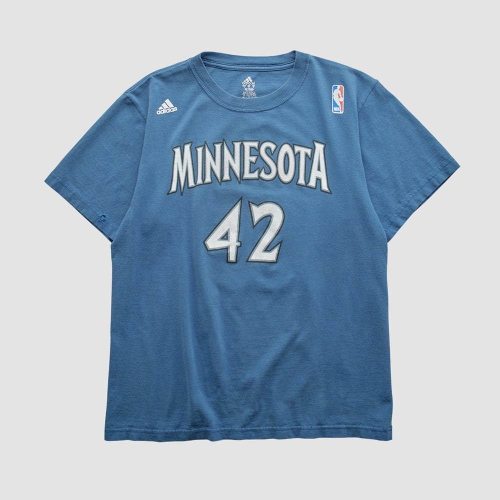 Adidas - Minnesota Timberwolves 2010s T-shirt - Blue Vintage