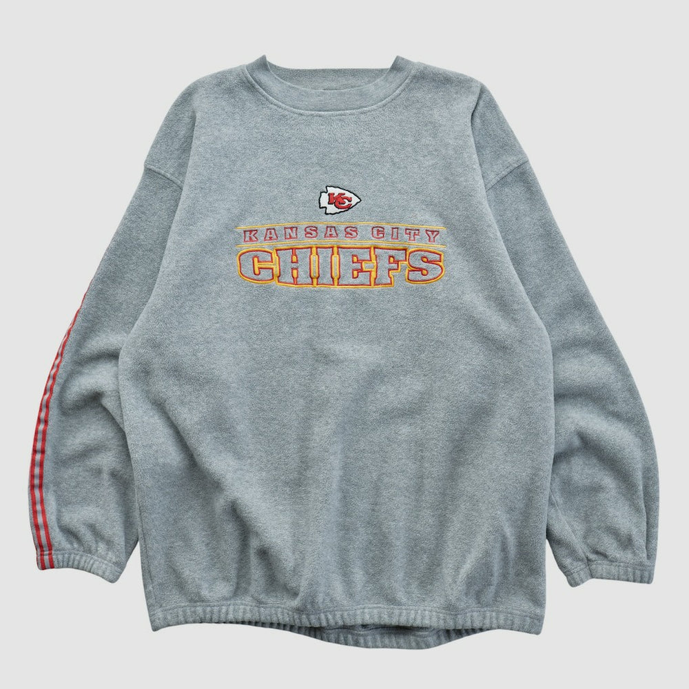 Kansas City Chiefs Active 2000s Pullover Sweatshirt Gray Vintage - Fanatics
