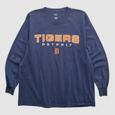 Detroit Tigers Lee Sport 2000s Long Sleeve T-shirt Clearance