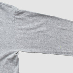 New England Patriots Reebok 2000s Long Sleeve T-shirt Heather Gray Vintage - Fanatics