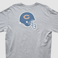 Chicago Bears Reebok 2000s Long Sleeve T-shirt Heather Gray Vintage - Fanatics