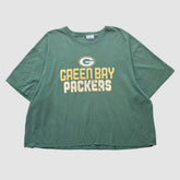 Green Bay Packers Reebok 2000s T-shirt Green Vintage - Fanatics