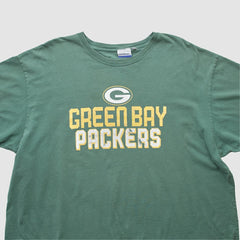 Green Bay Packers Reebok 2000s T-shirt Green Vintage - Fanatics