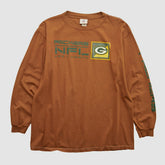Green Bay Packers NFL 2000s Long Sleeve T-shirt Clay Vintage - Fanatics