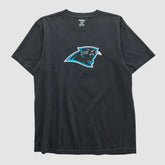 Carolina Panthers Reebok 2000s T-shirt Black Vintage - Fanatics