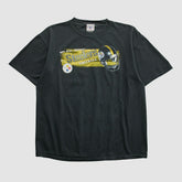 Pittsburgh Steelers NFL 2000s T-shirt Black Vintage - Fanatics