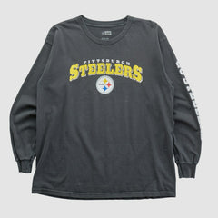 Pittsburgh Steelers NFL 2010s Long Sleeve T-shirt Black Vintage - Fanatics