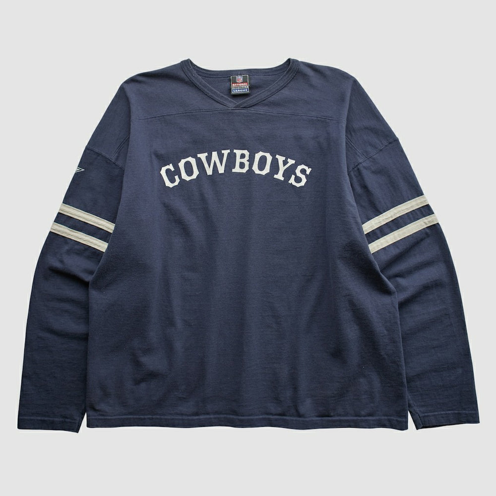 Dallas Cowboys NFL 2000s Long Sleeve T-shirt Navy Vintage - Fanatics