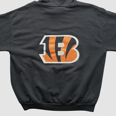 Cincinnati Bengals NFL 2000s Hooded Pullover Sweatshirt Black Vintage - Fanatics