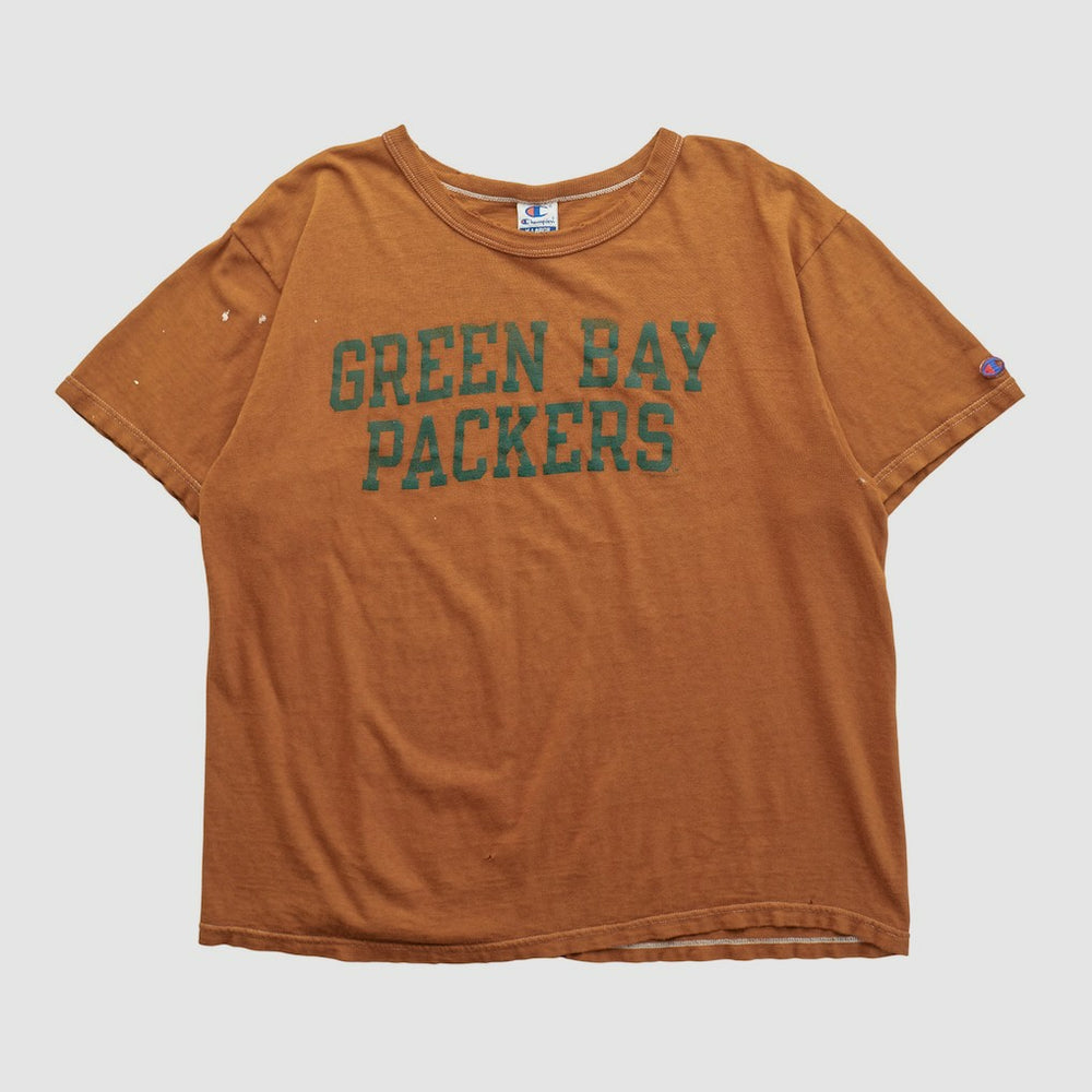 Green Bay Packers Champion 90s T-shirt Clay Vintage - Fanatics