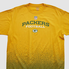 Green Bay Packers Reebok 2000s T-shirt Yellow Vintage - Fanatics