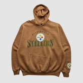 Pittsburgh Steelers Lee Sport 2000s Hooded Pullover Sweatshirt Clay Vintage - Fanatics