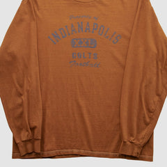 Indianapolis Colts Champion 2000s Long Sleeve T-shirt Clay Vintage - Fanatics