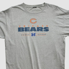 Chicago Bears 2010s Long Sleeve T-shirt Heather Gray Vintage - Fanatics