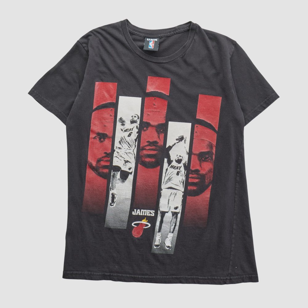 Vintage - Miami Heat UNK 2010s T-shirt - Black Vintage