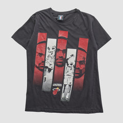 Vintage - Miami Heat UNK 2010s T-shirt - Black Vintage