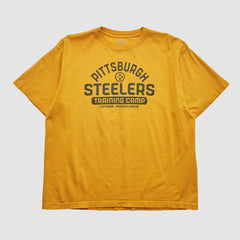 Pittsburgh Steelers Reebok 2000s T-shirt Yellow Vintage - Fanatics