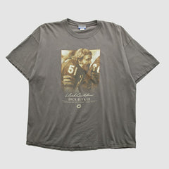 Dick Butkus Reebok 2000s T-shirt Tan Vintage - Fanatics