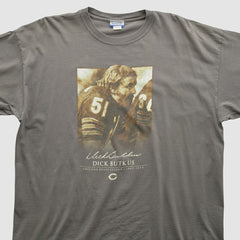 Dick Butkus Reebok 2000s T-shirt Tan Vintage - Fanatics