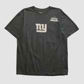 New York Giants Reebok 2010 T-shirt Black Vintage - Fanatics