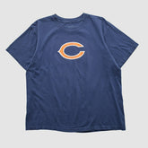 Chicago Bears Reebok 2000s T-shirt Navy Vintage - Fanatics